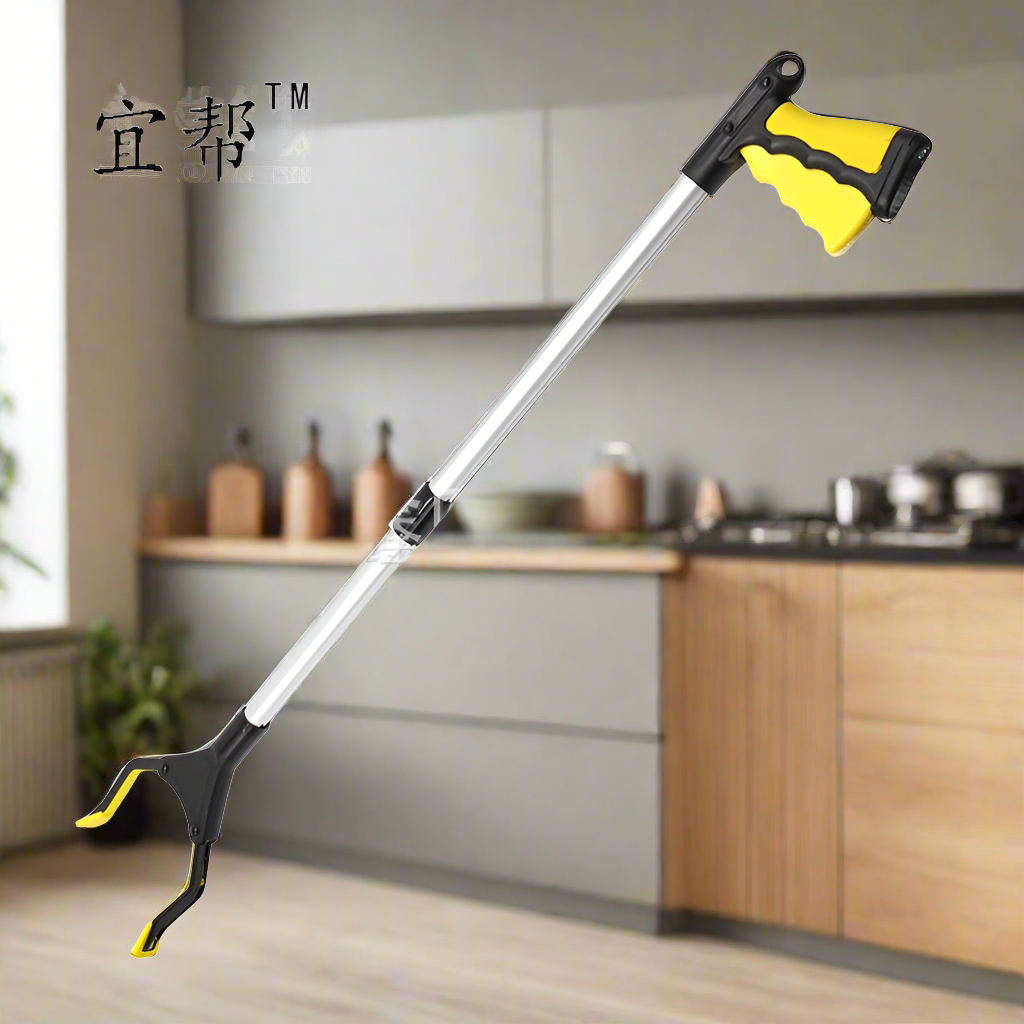 Foldable Litter Reacher's Collapsible Tool Grabbers