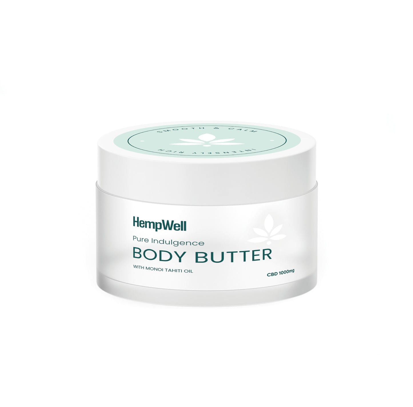 200ml Luxe Jar Polynesian Body Butter Mango with CBD by Hempwell Products