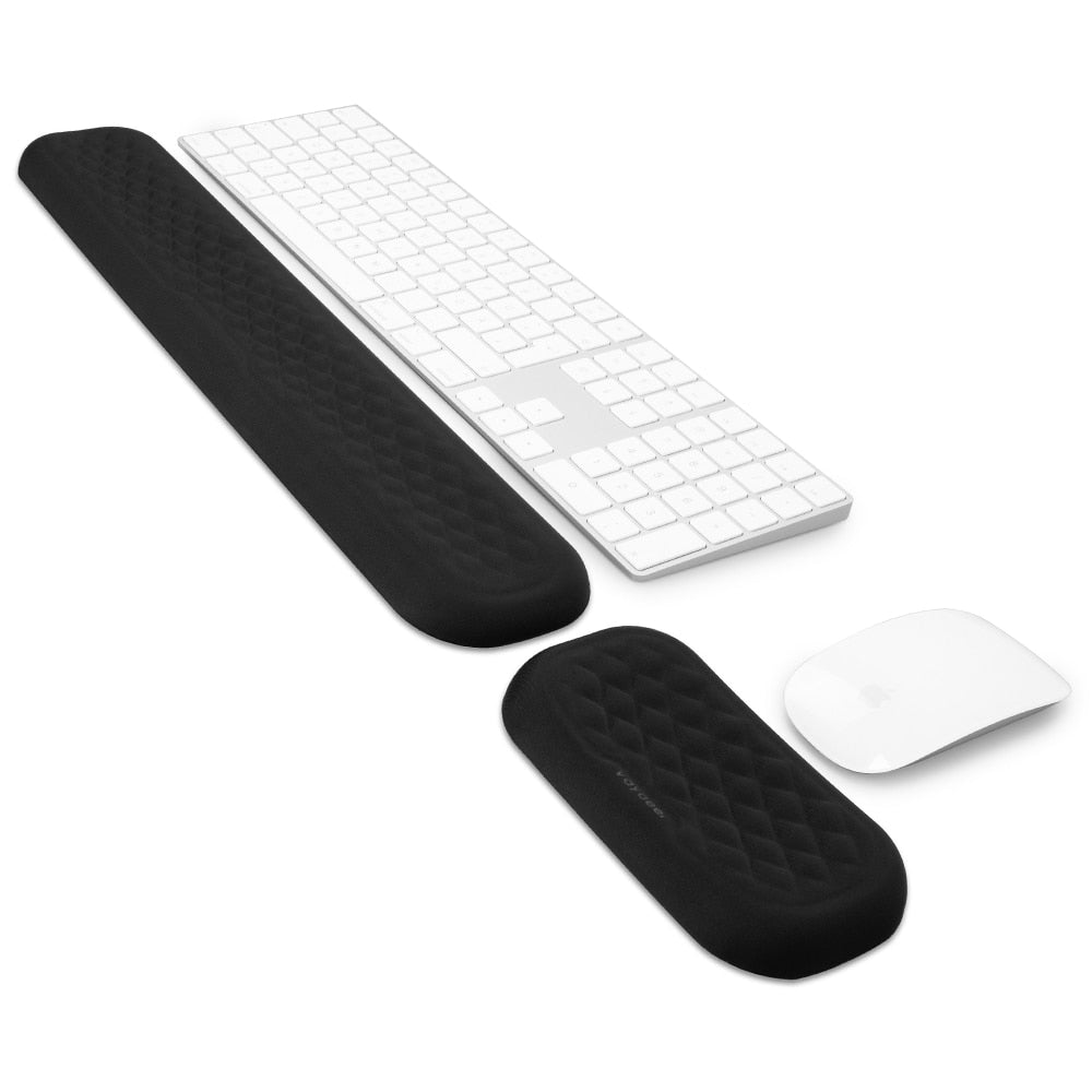 Keyboard and Mouse Wrist Rest Pad Memory Foam for Office or Home.