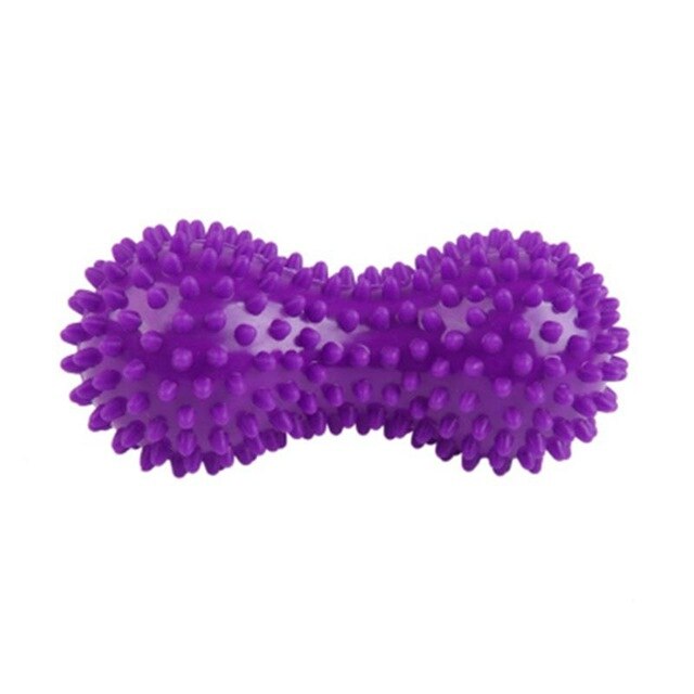 Foot Massage Roller Peanut Spiky Ball for Plantar Fasciitis/Mobility Back Foot Arch Pain Relief