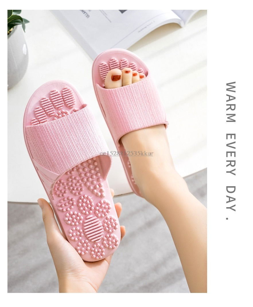 Reflexology Foot Massager Soft Slippers Non Slip