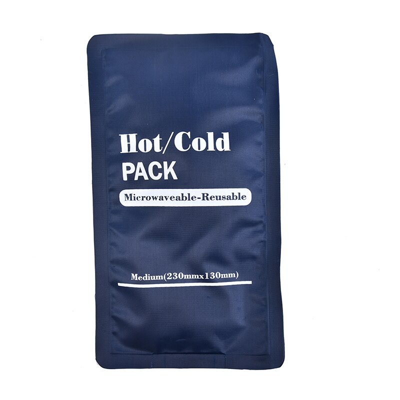 200ml Soft Reusable Hot Cold Therapy Pack Gel Pad Ice Cooling Heating Pads Emergency Pain Relief Sport Compress Microwaveable