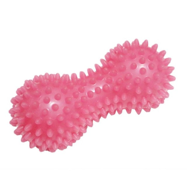 Foot Massage Roller Peanut Spiky Ball for Plantar Fasciitis/Mobility Back Foot Arch Pain Relief