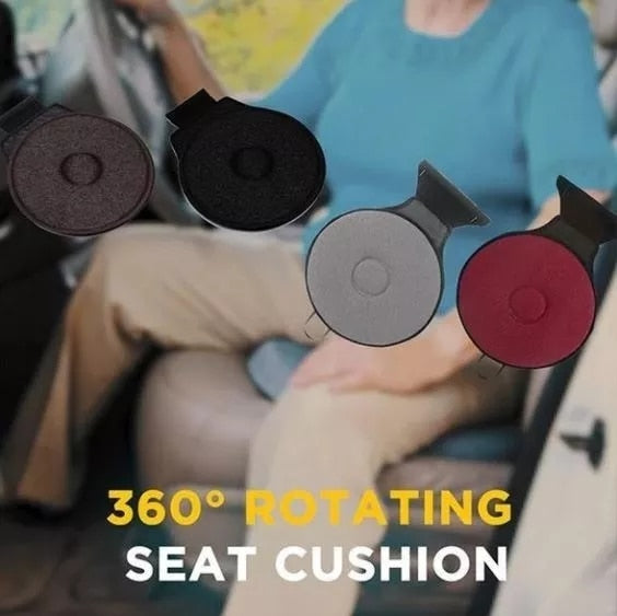 360° Degree Rotating Car Chair Seat Cushion Swivel Cushion Mobility Aid Chair Seat Revolving Cushion Memory Foam Mat Pad