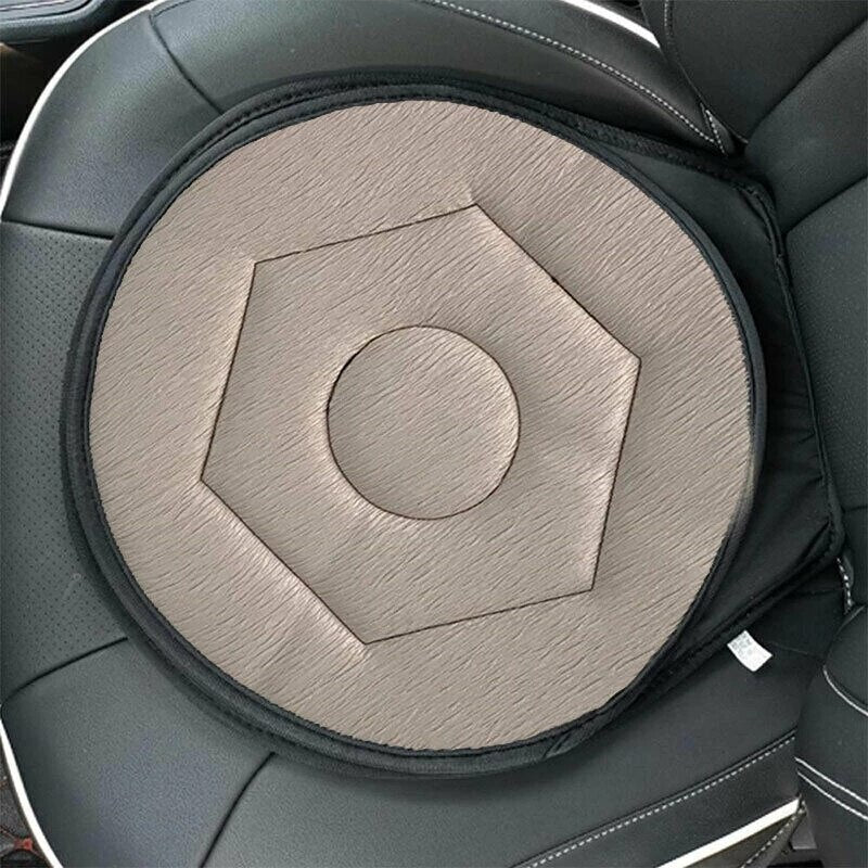 360° Degree Rotating Car Chair Seat Cushion Swivel Cushion Mobility Aid Chair Seat Revolving Cushion Memory Foam Mat Pad